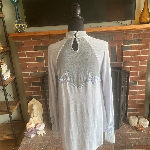 NWT Free People Shear blouse - Picture 3 of 4